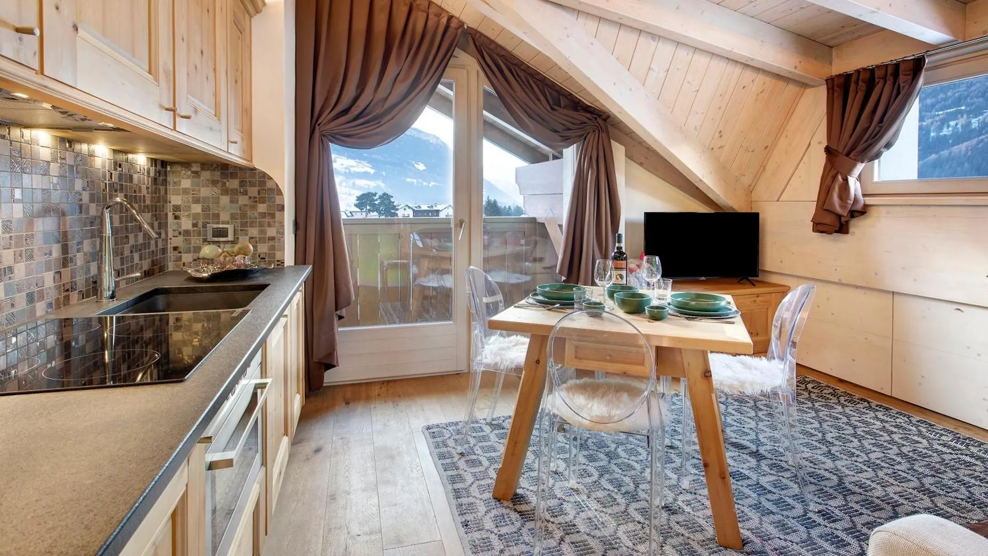 Chalet Meridiana Bormio Appartement